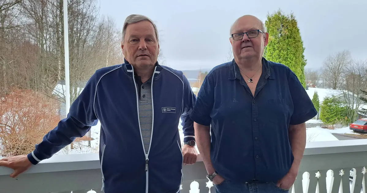 Åke Öberg och Jonny Jönsson från Idella föreningen Dynäs II.